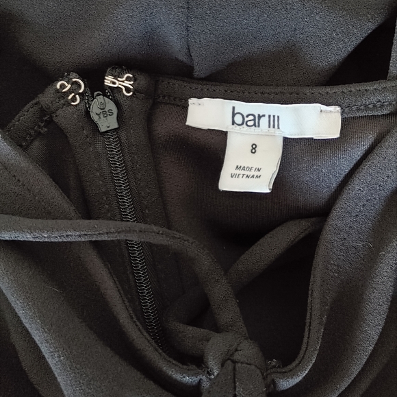 Bar III Black Romper with Cutout - Picture 4 of 5